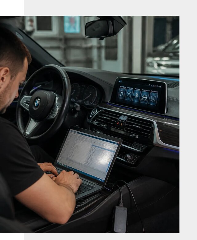 Русификация мультимедиа BMW для авто под ключ в Ростове