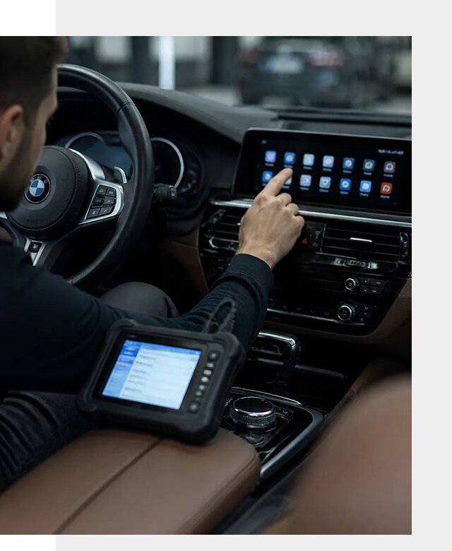 Установка приложений и мультимедиа сервисов BMW в Ростове