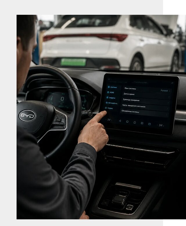 Русификация BYD E2 в Ростове от 15292 р. | ФастМобиль-Рсв под ключ