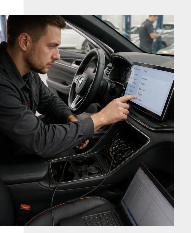 Профессиональная русификация BYD SONG Plus в Ростове