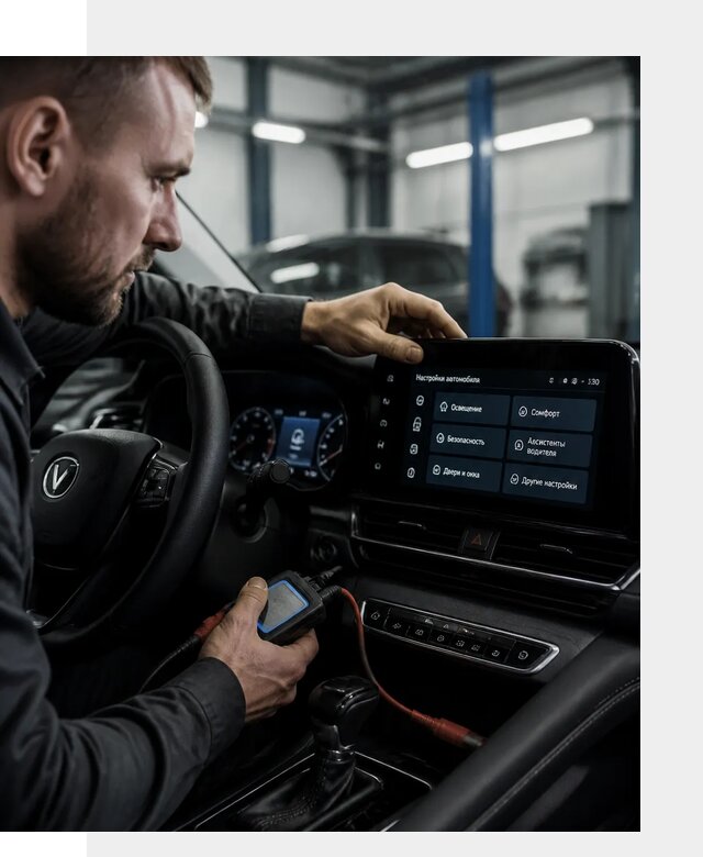 Русификация Changan CS55 и мультимедиа под ключ в Ростове