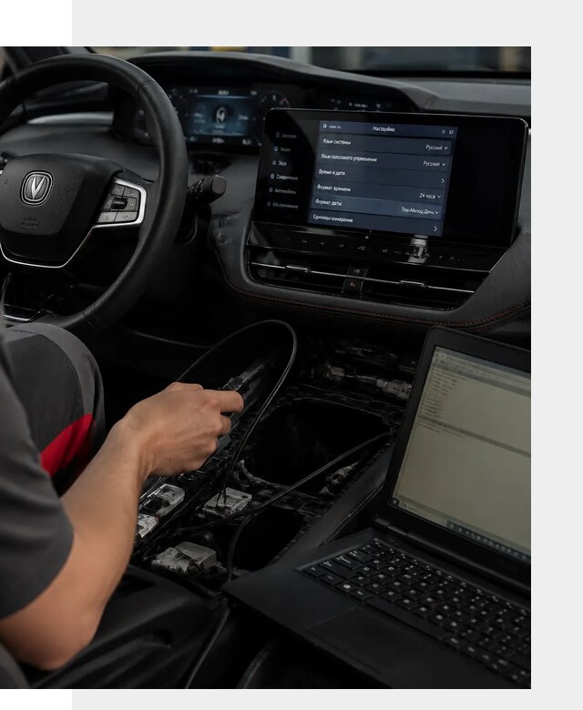 Русификация автомобиля Changan UNI-K под ключ в Ростове