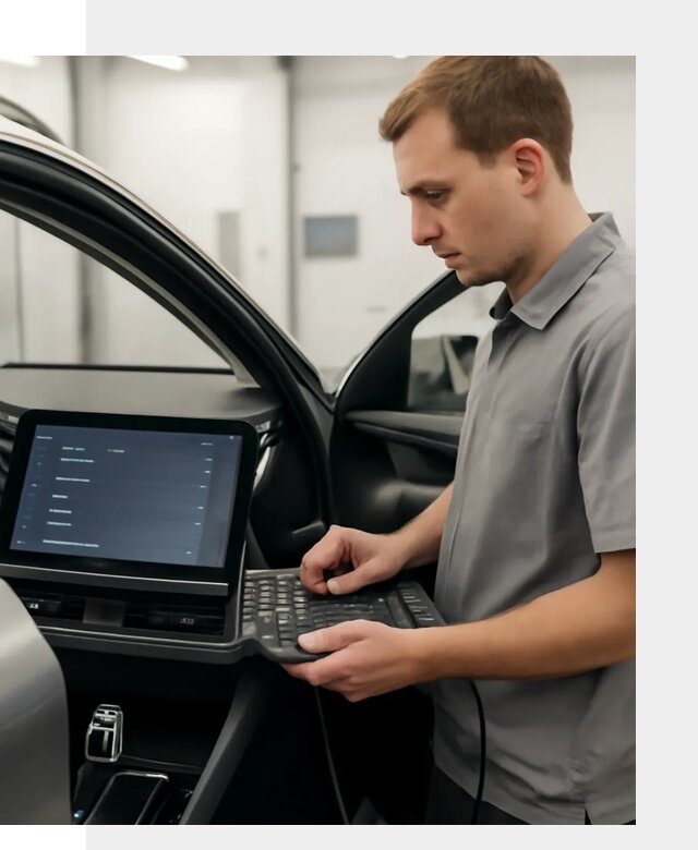 Русификация мультимедиа автомобилей Lynk Co в Ростове