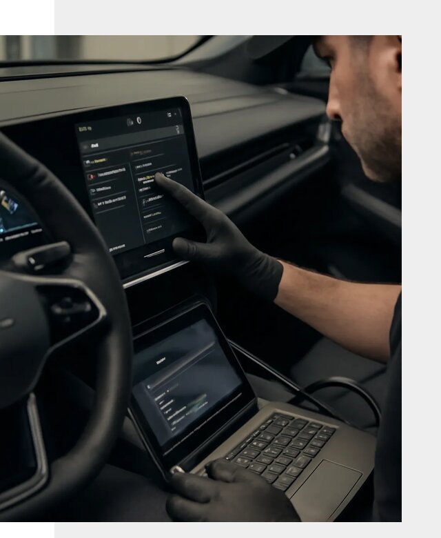 Русификация приборной панели Rising автомобиля в Ростове