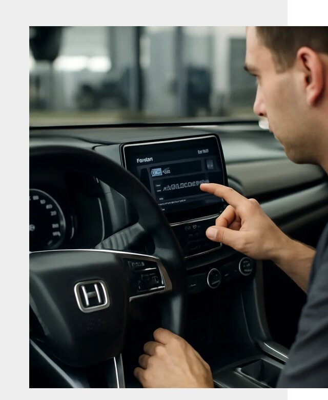 Русификация панели приборов Honda в Ростове по цене 5132 ФастМобиль-Рсв