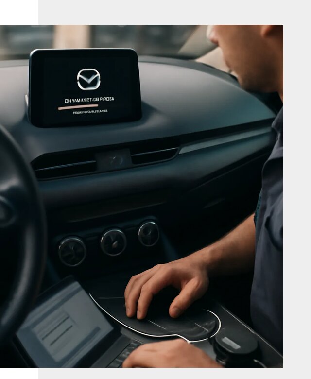 Установка приложений Mazda на мультимедийную систему в Ростове