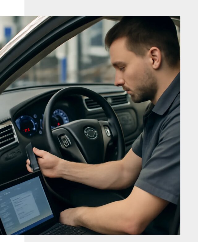 Русификация приборной панели Nissan для авто в Ростове